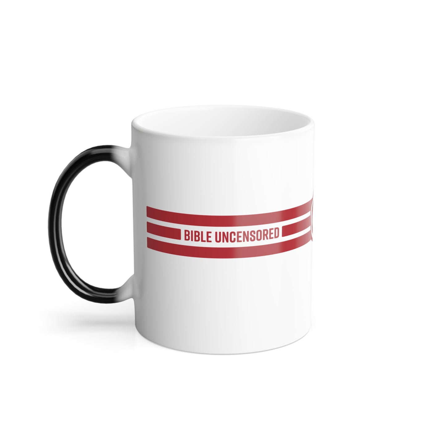 Heat-Reactive "Bible Uncensored" Coffee Mug